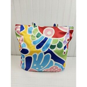 49 Av Junko Shimada Satin Double Handle Tote Shoulder Handbag Purse